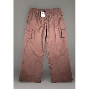 Nike Cargo Pants Womens 1X Purple Mauve Woven Standard Fit High Rise NWT $80